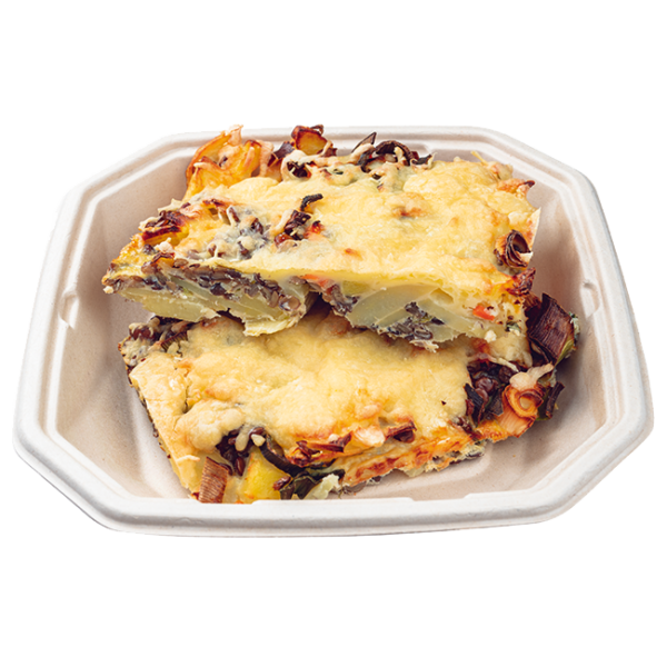 Linsen-Kartoffelauflauf